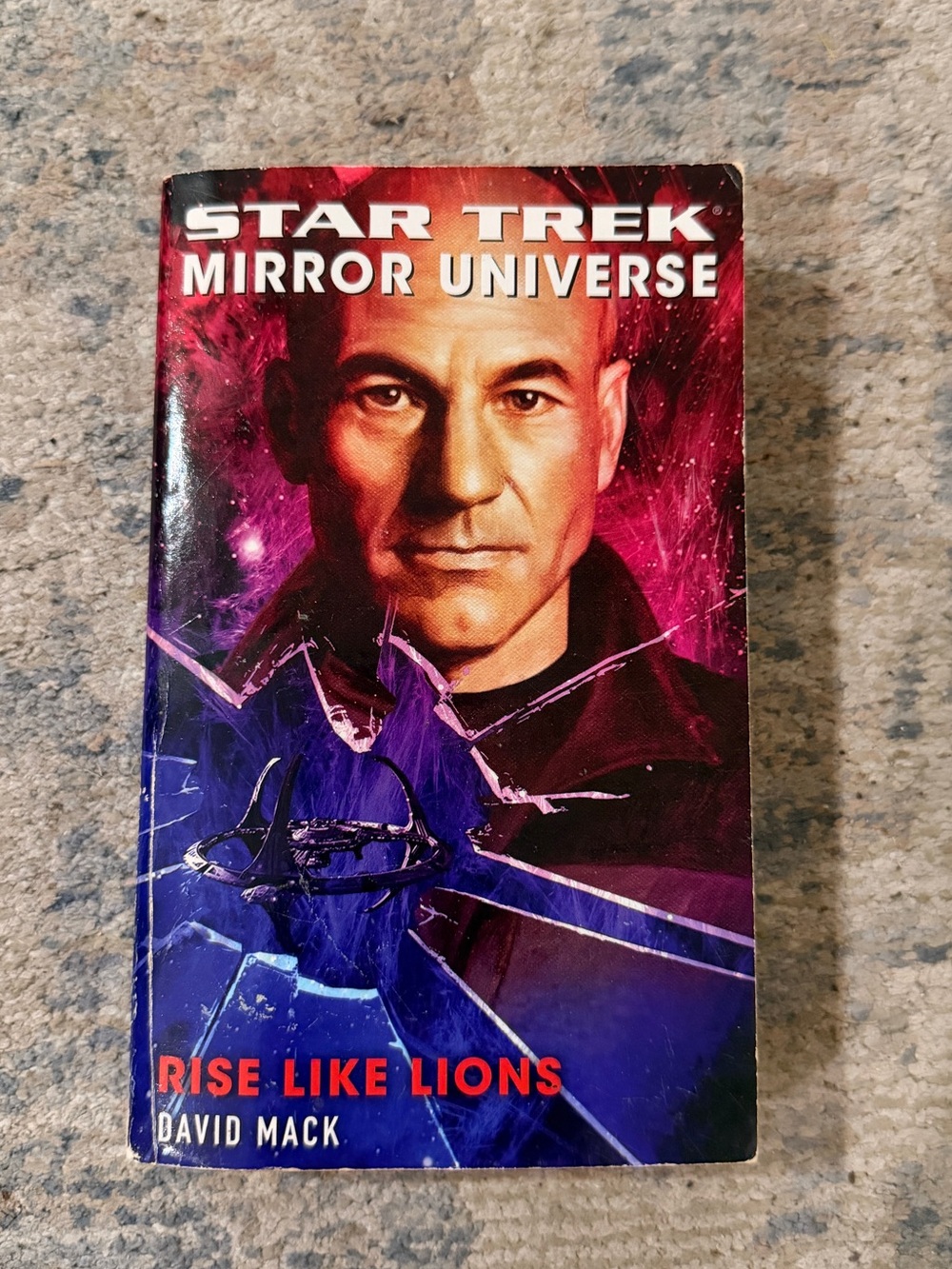 Star Trek Mirror Universe: Rise Like Lions by David Mack - Purple/Red Cover
